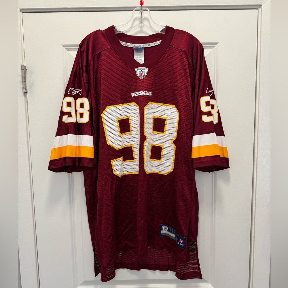 Vintage Reebok NFL Washington Redskins Brian Orakpo Jersey